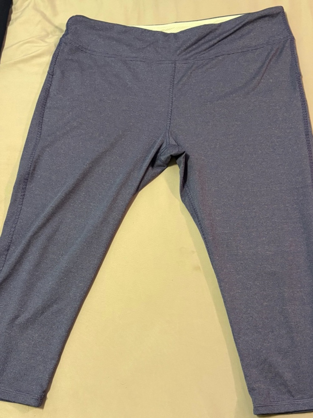 Capris - Navy Blue